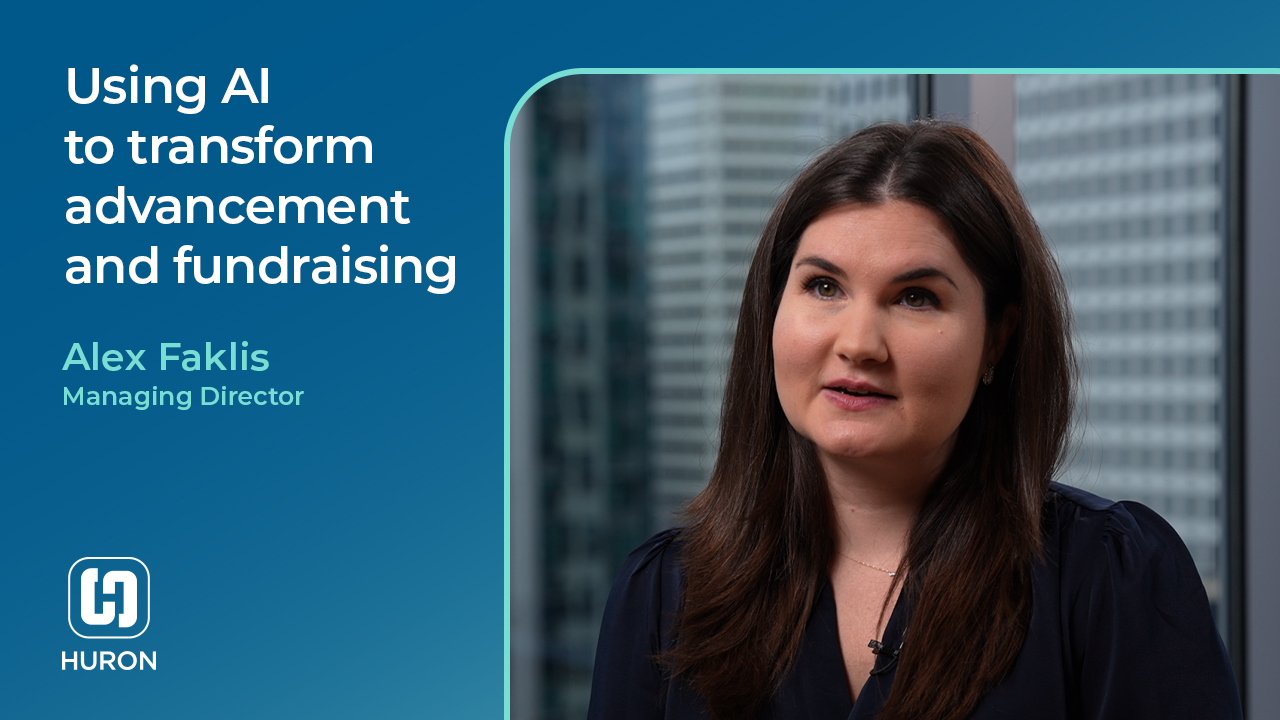 Using AI to transform advancement video thumbnail image